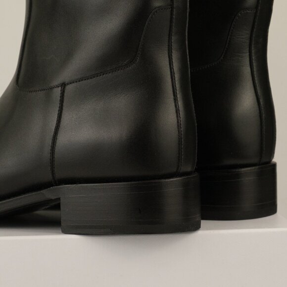 Versace Medusa ‘95 Knee-High Leather Boots, Black, EU 40/US 10 - Picture 7 of 14